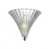 Настенный светильник Favourite Iris 1696-1W,E14,прозрачный