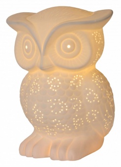 Настольная лампа декоративная Lucide Owl 13505/01/31